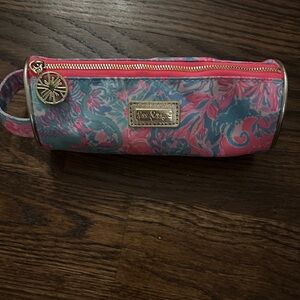 Lilly Pulitzer Pink and Blue Women's Bag